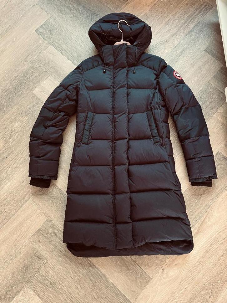 Canada Goose Alliston coat S, Kleding | Dames, Jassen | Winter, Zo goed als nieuw, Maat 36 (S), Zwart, Ophalen of Verzenden
