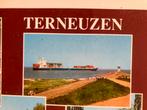 Containerschip bij Terneuzen, Ophalen of Verzenden, Gebruikt, Motorboot, Kaart, Foto of Prent