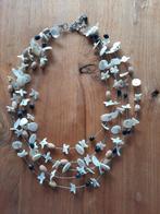 Ketting met schelpen zeesterren kralenketting, Sieraden, Tassen en Uiterlijk, Kettingen, Ophalen of Verzenden