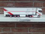 Tekno  Scania  met  oplegger   van  Chickline., Hobby en Vrije tijd, Modelauto's | 1:50, Ophalen of Verzenden, Nieuw, Bus of Vrachtwagen