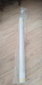 2 witte rolgordijnen nieuw, Ophalen, 100 tot 150 cm, Wit, Nieuw