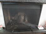 Antiek openhaardscherm, Huis en Inrichting, Haarden, Ophalen, Gebruikt, Houthaard