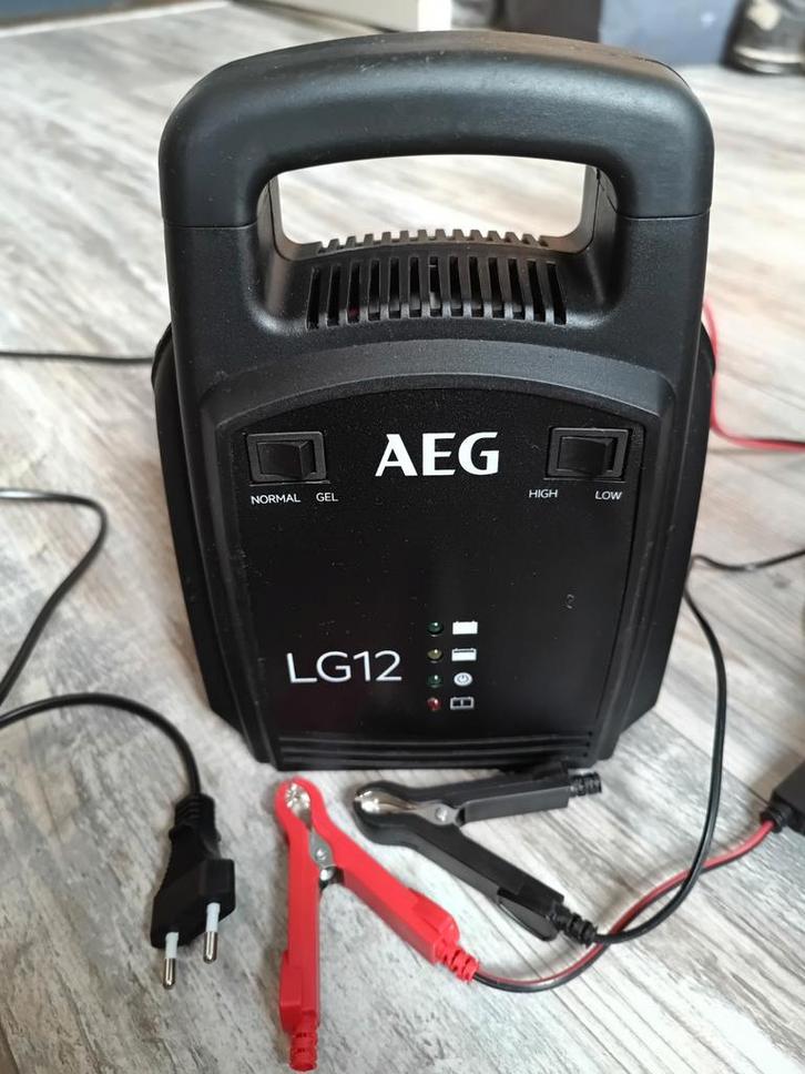 AEG LG12 Acculader - 12V 12A (ZGAN), Auto-onderdelen, Accu's en Toebehoren, Universele onderdelen, Gebruikt, Ophalen of Verzenden