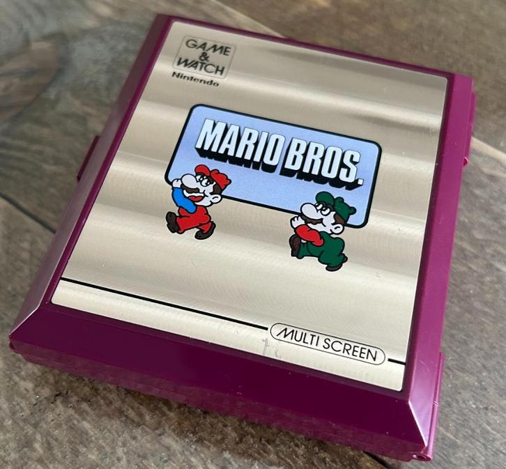 Nintendo Game & Watch Mario Bros. (MW-56), Spelcomputers en Games, Games | Nintendo Game Boy, Zo goed als nieuw, Avontuur en Actie