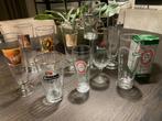 10 Unieke Heineken Glazen - Vintage & Limited Edition, Ophalen of Verzenden, Zo goed als nieuw, Glas of Glazen, Heineken
