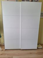Schuifdeuren voor Ikea Pax wit, Huis en Inrichting, Kasten | Kledingkasten, Ophalen, 200 cm of meer, 150 tot 200 cm, Zo goed als nieuw
