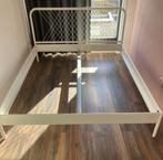 Stalen bedframe tweepersoons, Ophalen, Wit, Modern / romantisch, Tweepersoons