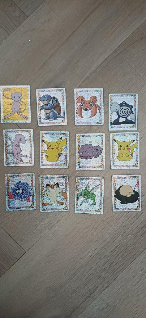 Pokemon stickers 1999, Hobby en Vrije tijd, Verzamelkaartspellen | Pokémon, Zo goed als nieuw, Overige typen, Ophalen of Verzenden