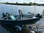 Nette goedkope visboot Quicksilver 450sf console, Ophalen, 10 tot 30 pk, Gebruikt, Aluminium