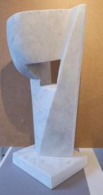 Lieven DEBRABANDERE, groot beeld in Carrara-marmer, Antiek en Kunst, Kunst | Beelden en Houtsnijwerken, Ophalen