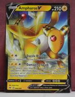 Ampharos V 049-185 Vived Voltage Pokémon Kaart, Hobby en Vrije tijd, Verzamelkaartspellen | Pokémon, Verzenden, Nieuw, Losse kaart