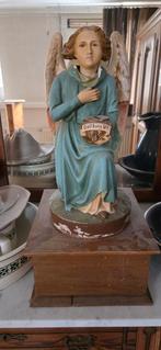 Antiek Engelbeeld met Spaarpot knikengel, Antiek en Kunst, Ophalen of Verzenden