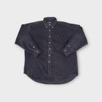Ralph Lauren corduroy heren overhemd maat XL (Kwaliteit B), Tweedehands, Blauw, Tweedehands, Ralph Lauren
