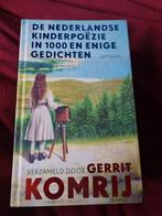 De Nederlandse Kinderpoëzie - Gerrit Komrij, Ophalen of Verzenden