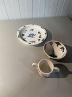 Penza Zimbabwe Handgeschilderd Kinder Servies - Kom, Beker,, Huis en Inrichting, Keuken | Servies, Ophalen of Verzenden, Zo goed als nieuw