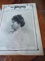 Knipsel Huis ten Donck Slikkerveer Groeninx van Zoelen 1909, Ophalen of Verzenden, Voor 1920, Knipsel(s)