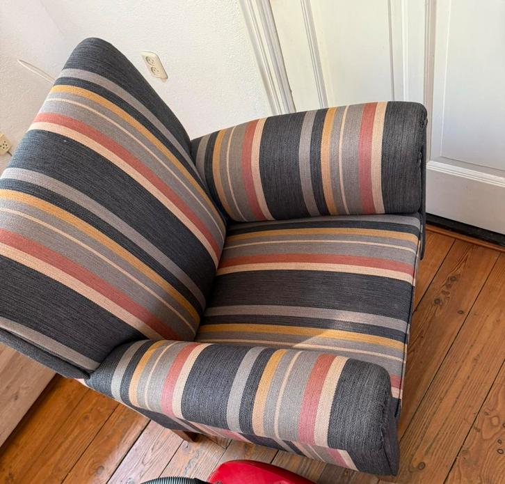 Set van 2 Comfortab, Huis en Inrichting, Fauteuils, Zo goed als nieuw, Stof, 50 tot 75 cm, 75 tot 100 cm, Ophalen