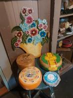 4 x vintage etalage kaas kazen uit de kaaswinkel, Ophalen of Verzenden