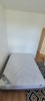 Selling set bed and mattress BULTEX 140 x 190, Huis en Inrichting, 190 cm of minder, Grijs, 140 cm, Zo goed als nieuw