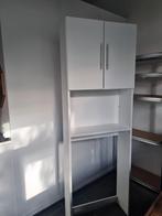 Wasmachinekast wit, Ophalen, Minder dan 50 cm, Zo goed als nieuw, 25 tot 50 cm