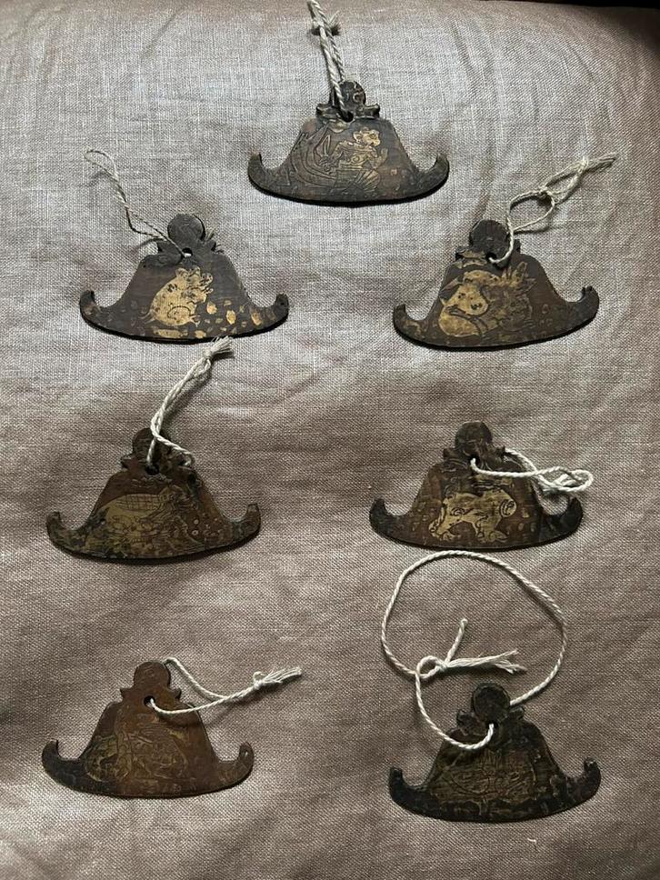 Birma Myanmar tempel gong handgong kyeezee, Antiek en Kunst, Kunst | Niet-Westerse kunst, Ophalen of Verzenden