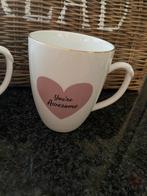 Riviera Maison You're Awesome Mok 2 stuks, Huis en Inrichting, Keuken | Servies, Ophalen of Verzenden, Zo goed als nieuw, Overige stijlen