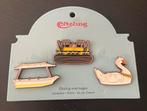 Efteling pin set - voertuigen, Ophalen of Verzenden, Zo goed als nieuw, Button of Speldje