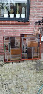 Oude glas-in-loodramen, Antiek en Kunst, Ophalen