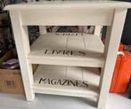 Riviera maison salon tafel bijzettafel sidetable cream creme, Huis en Inrichting, Tafels | Salontafels, Ophalen, Gebruikt, 50 tot 100 cm