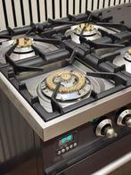 Luxe Boretti 5 pits met coupe de feu dubbele oven 100 cm, Fornello esperta, Ophalen of Verzenden, Zo goed als nieuw, Gas