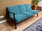 Ekenaset 3-zits bank retro stijl grijs turquoise groen ikea, Huis en Inrichting, Ophalen, 150 tot 200 cm, Tweepersoons, 75 tot 100 cm