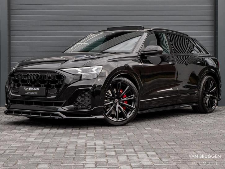 Audi Q8 60 TFSI e quattro S Competition 4-Wiel Pano Trekhaak, Auto's, Audi, Bedrijf, Te koop, Q8, 360° camera, 4x4, ABS, Achteruitrijcamera