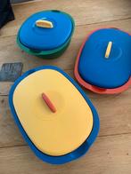 Tupperware serveerschalenset, Gebruikt, Tupperware, Schaal, Verzenden