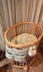 Stokke Sleepi Mini natural inclusief stokke matras!, Kinderen en Baby's, Babywiegjes en Ledikanten, Ophalen, Zo goed als nieuw
