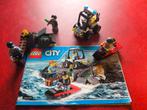 Lego City gevangenis eiland starterset nr. 60127, Ophalen of Verzenden, Zo goed als nieuw, Lego