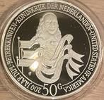 50 gulden Nederlandse Antillen, Ophalen of Verzenden, Zilver