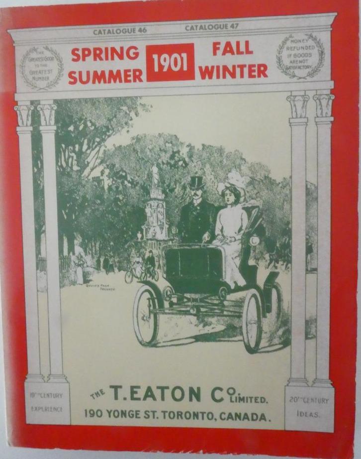 Catalogus T. EATON Co., Toronto, Canada 1901, Boeken, Catalogussen en Folders, Zo goed als nieuw, Catalogus, Ophalen of Verzenden