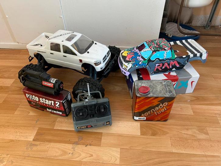 HPI Savage 4.6 Big Block // compleet met toebehoren, Hobby en Vrije tijd, Modelbouw | Radiografisch | Auto's, Gebruikt, Auto offroad