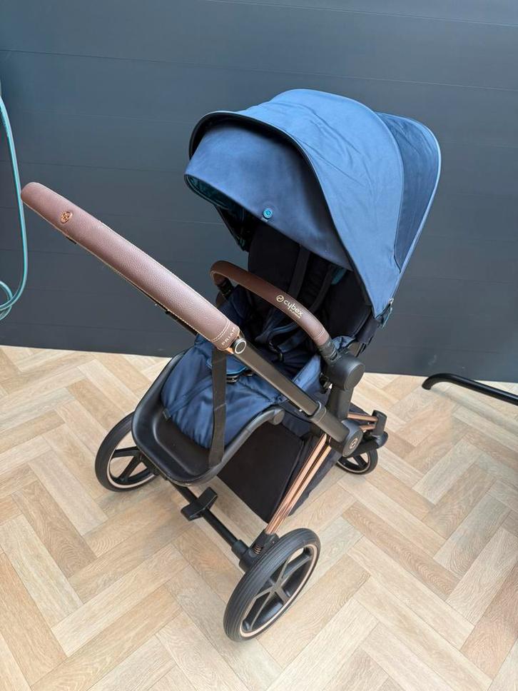Cybex priam Kinderwagen Set  maxi-cosi met base inTopstaat!l, Kinderen en Baby's, Kinderwagens en Combinaties, Gebruikt, Combiwagen