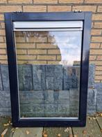 Hardhouten Uitzetraam met dubbel glas en ventilatierooster, Doe-het-zelf en Verbouw, Glas en Ramen, Ophalen, Gevelraam of Ruit