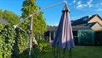 Zweef parasol met voet, Ophalen, Zo goed als nieuw, Zweefparasol