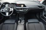 BMW 1-serie 118i Executive Sport Cruise, Afn.trekhaak, Stoel, Gebruikt, Leder en Stof, Wit, Bedrijf