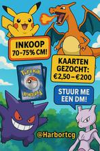 Inkoop pokemon kaarten, Ophalen of Verzenden, Zo goed als nieuw