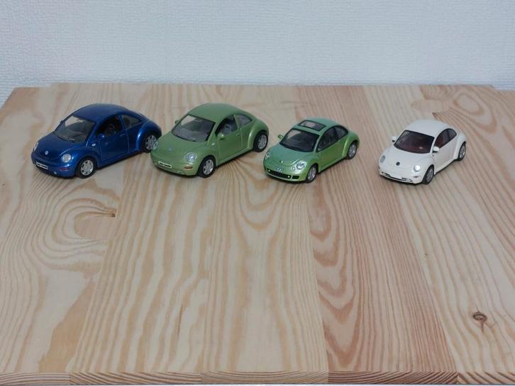 Volkswagen Beetle modellen 1 lot - 5 stuks, Hobby en Vrije tijd, Modelauto's | Overige schalen, Gebruikt, Auto, Ophalen of Verzenden