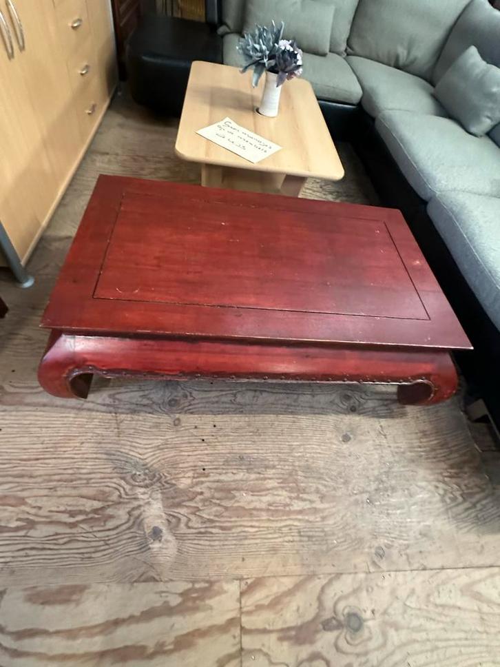 Opium Tafel - Authentiek & Stijlvol, Huis en Inrichting, Tafels | Salontafels, Gebruikt, Minder dan 50 cm, 50 tot 100 cm, 100 tot 150 cm