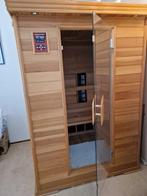 Sauna infrarood voor 2 personen, Ophalen, Zo goed als nieuw, Infrarood, Complete sauna