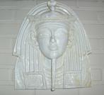 MUURDECORATIE TOETANCHAMON TUIN DECO hoog 36 cm Polystone, Tuin en Terras, Tuinwanddecoratie, -, -, Nieuw, Ophalen of Verzenden