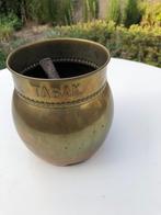 koperen tabakspot rond, Antiek en Kunst, Ophalen of Verzenden, Koper