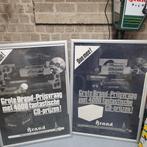 Brand bier verzamel items, Verzamelen, Biermerken, Ophalen, Zo goed als nieuw, Reclamebord, Plaat of Schild, Brand