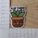 Strijk embleem applicatie Patch Aloe vera plant - Aloe there